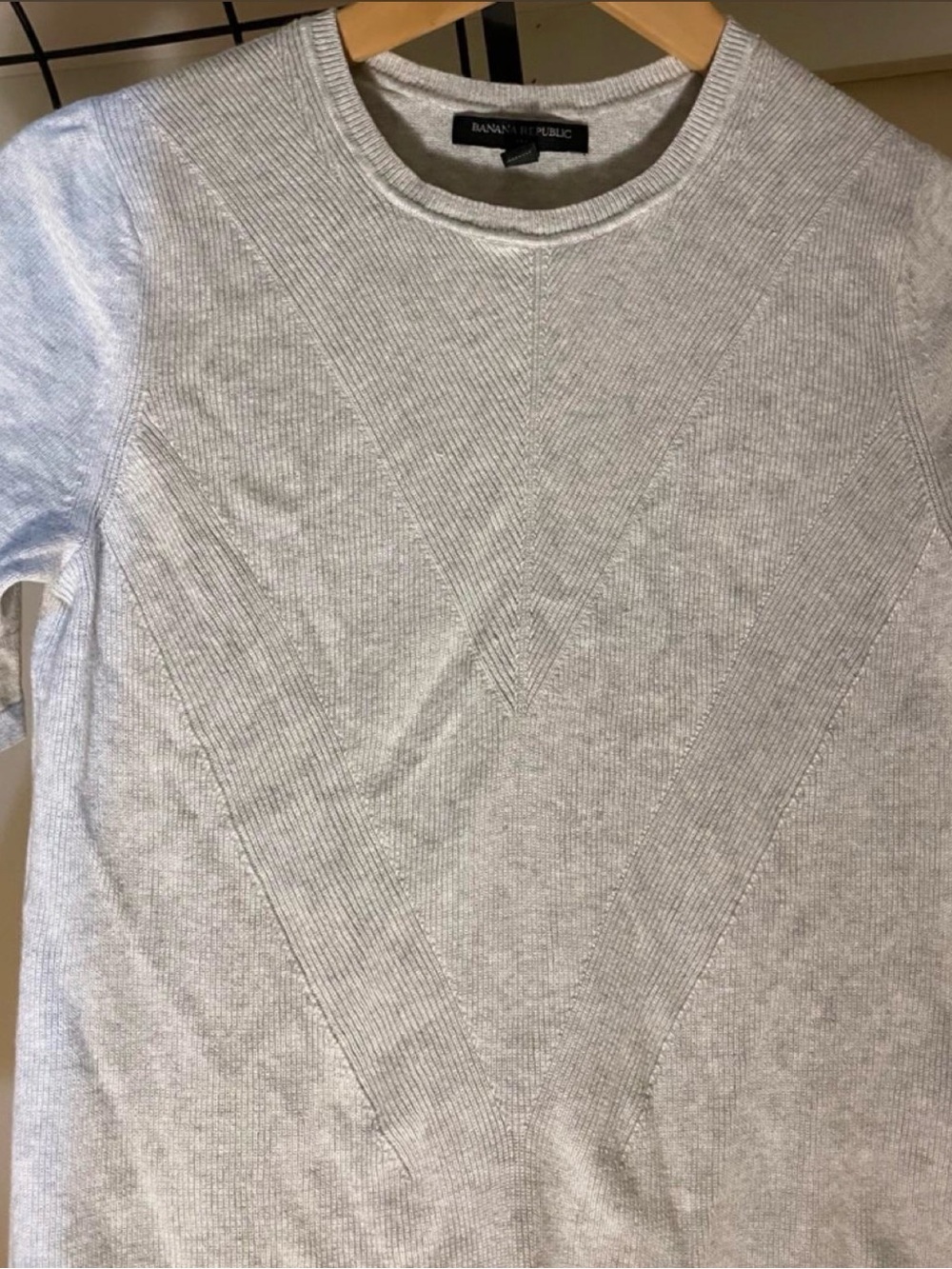 Banana Republic Light Gray shirt